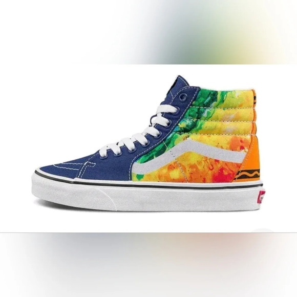Limited Edition Vans - SK8 Hi Crayola Mashup  Melt - Picture 2 of 10